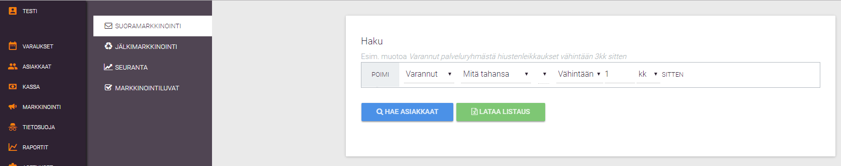 suoramarkkinointi