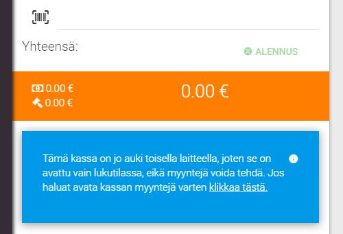 kassaalreadyopen